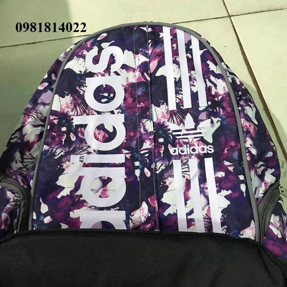 Balo Adidas họa tiết hoa