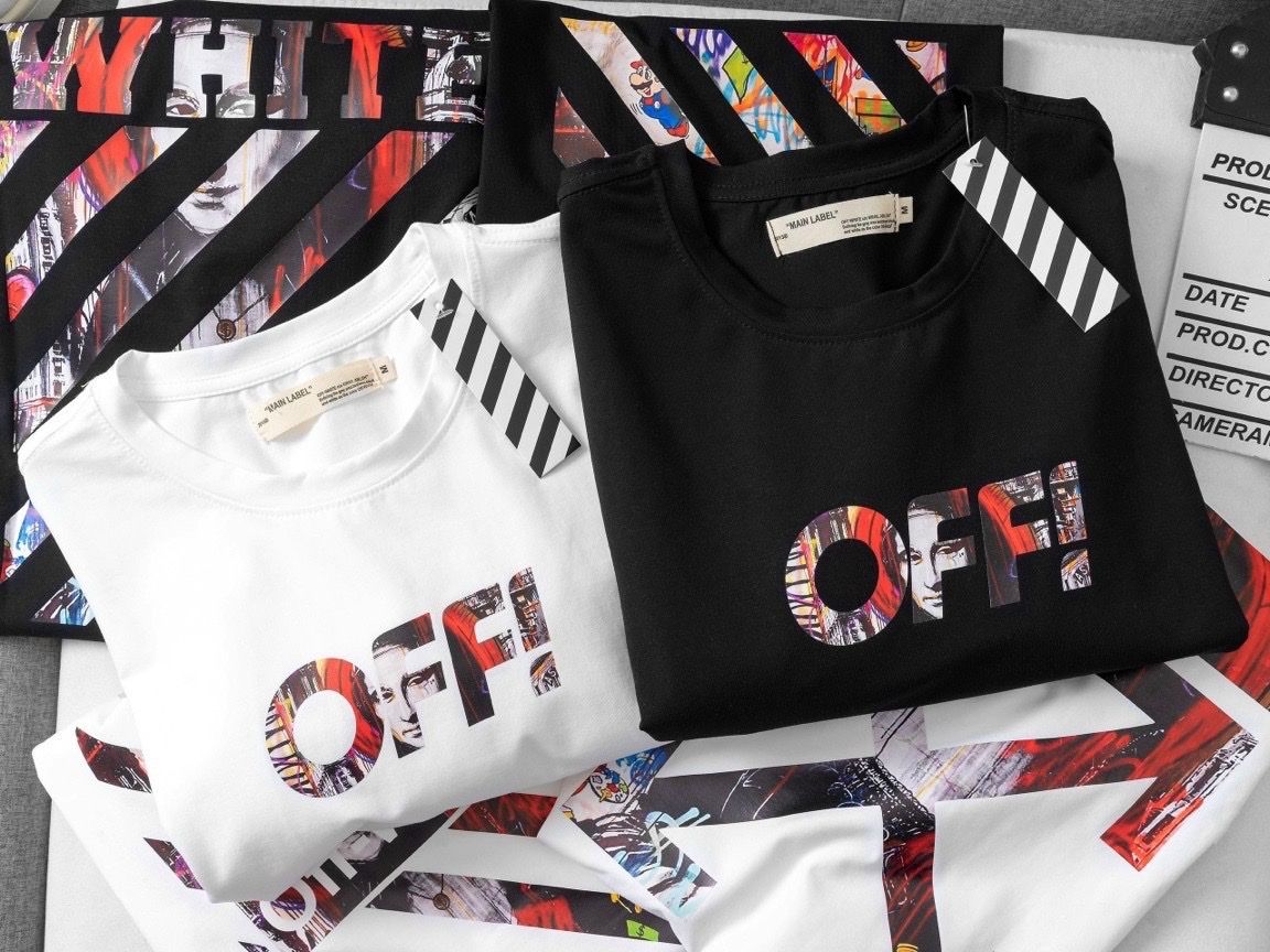 Áo Thun Off White Cao Cấp Phản Quang