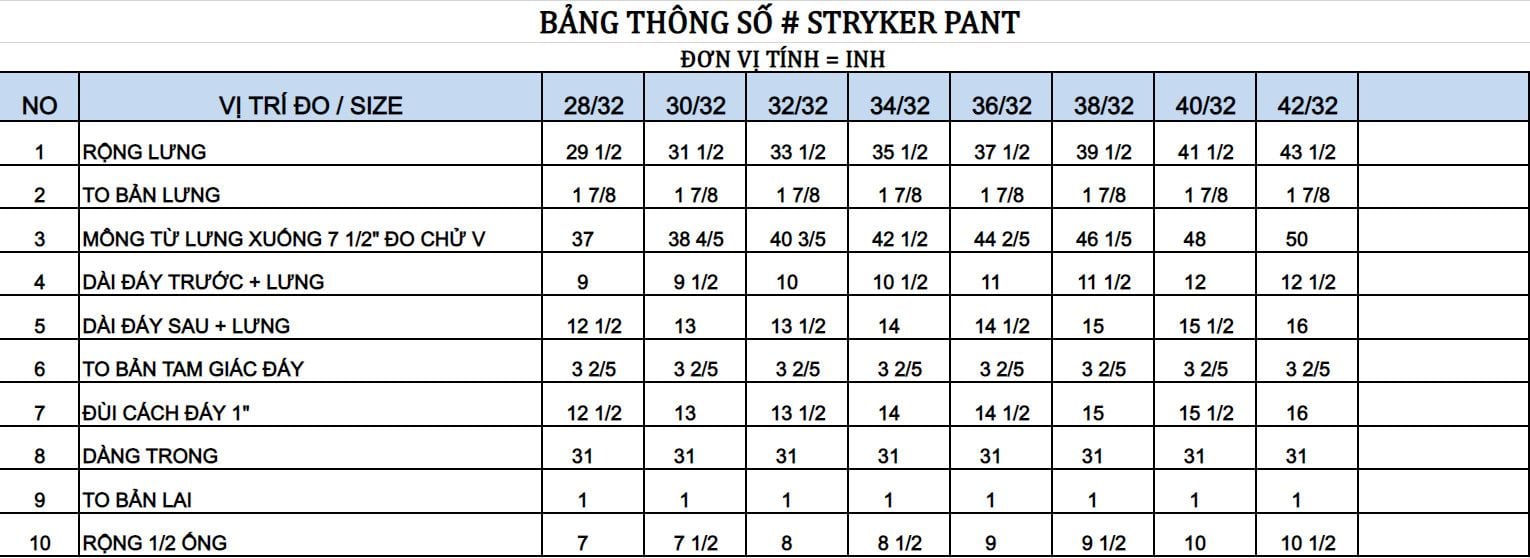  Quần Túi Hộp 5.11 Stryke Pan 