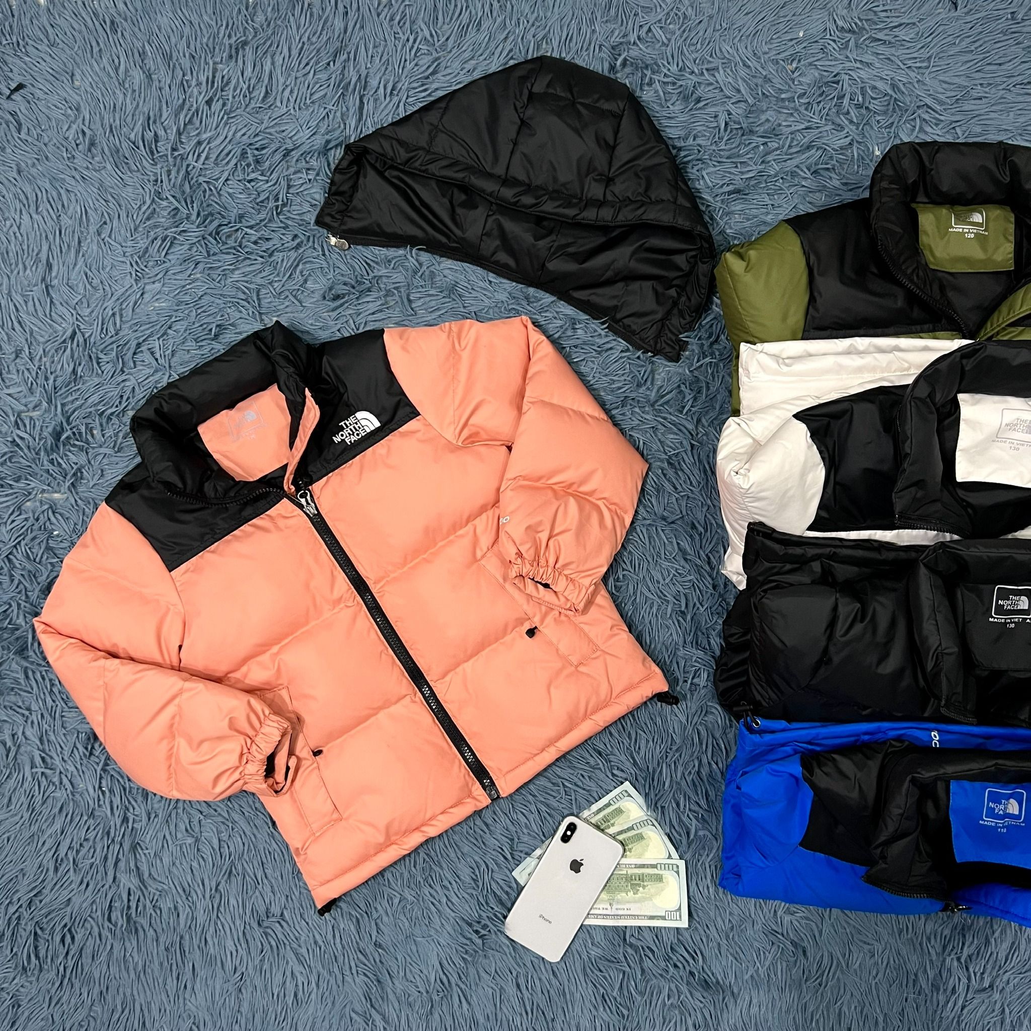 Áo Khoác Phao Trẻ Em Lông Vũ THE NORTH FACE BIG KIDS' 1996 RETRO NUPTSE JACKET