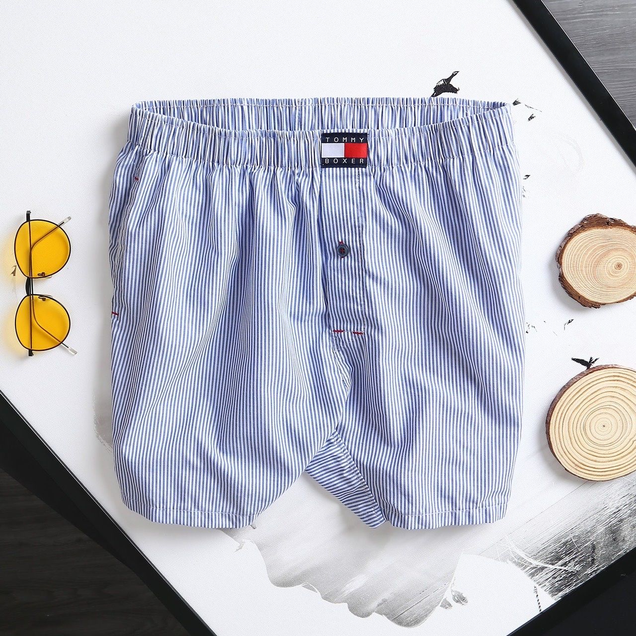 Quần Đùi Ngủ Nam Tommy - Abercrombie