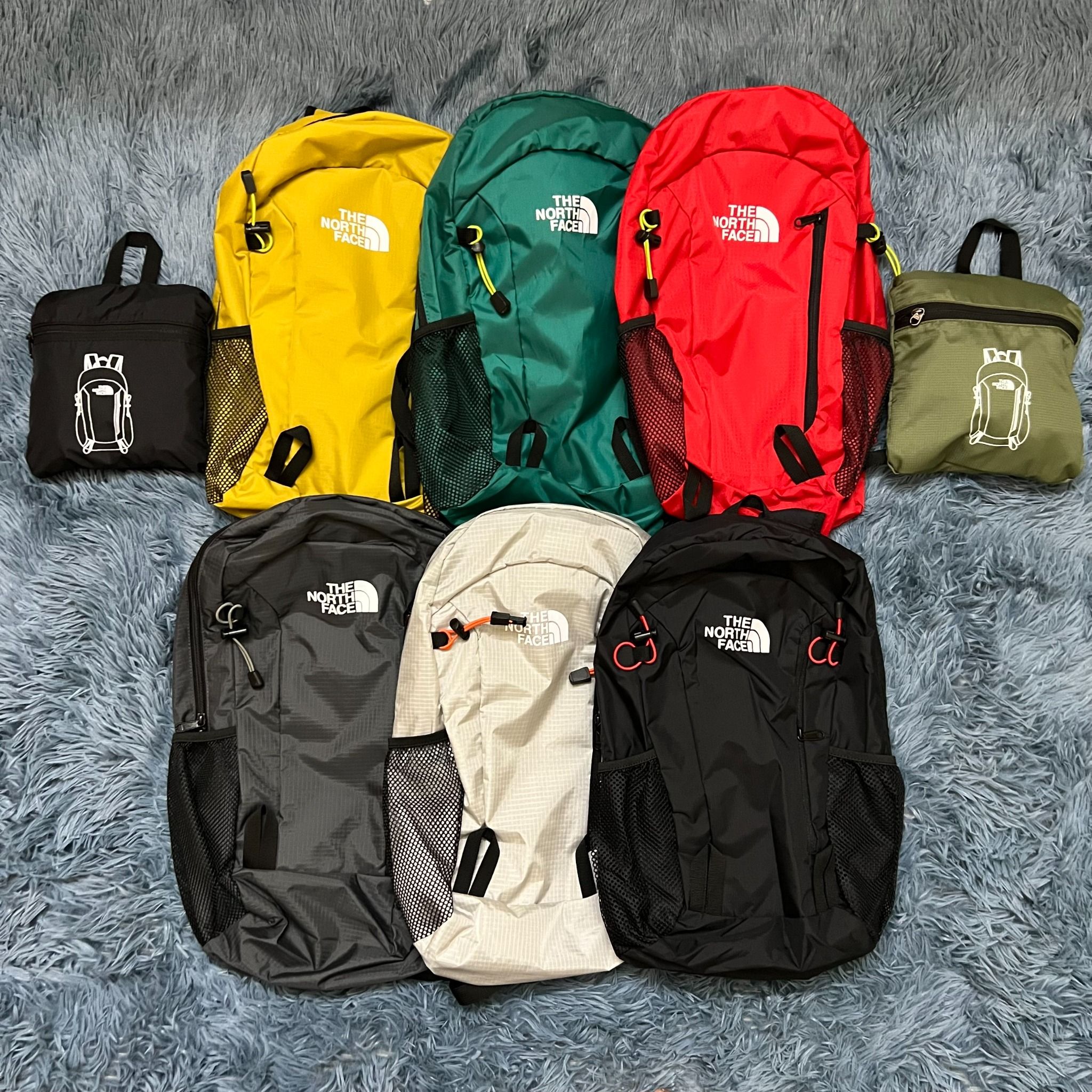 Balo Du Lịch Nam Nữ THE NORTH FACE FLYWEIGHT Balo Xếp Gọn Nhỏ Gọn