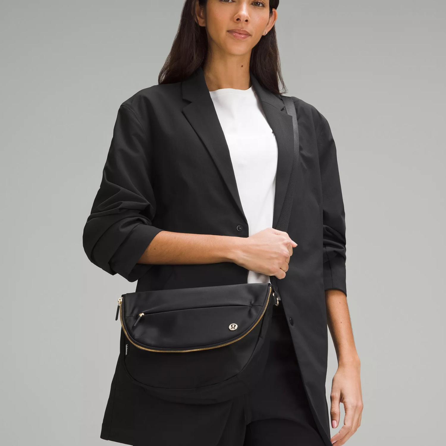 Túi Đeo Chéo LULULEMON ALL NIGHT MICRO FESTIVAL BAG 5L ZIP TOP Chống Thấm Nước Bền Bỉ Nhẹ Nhàng