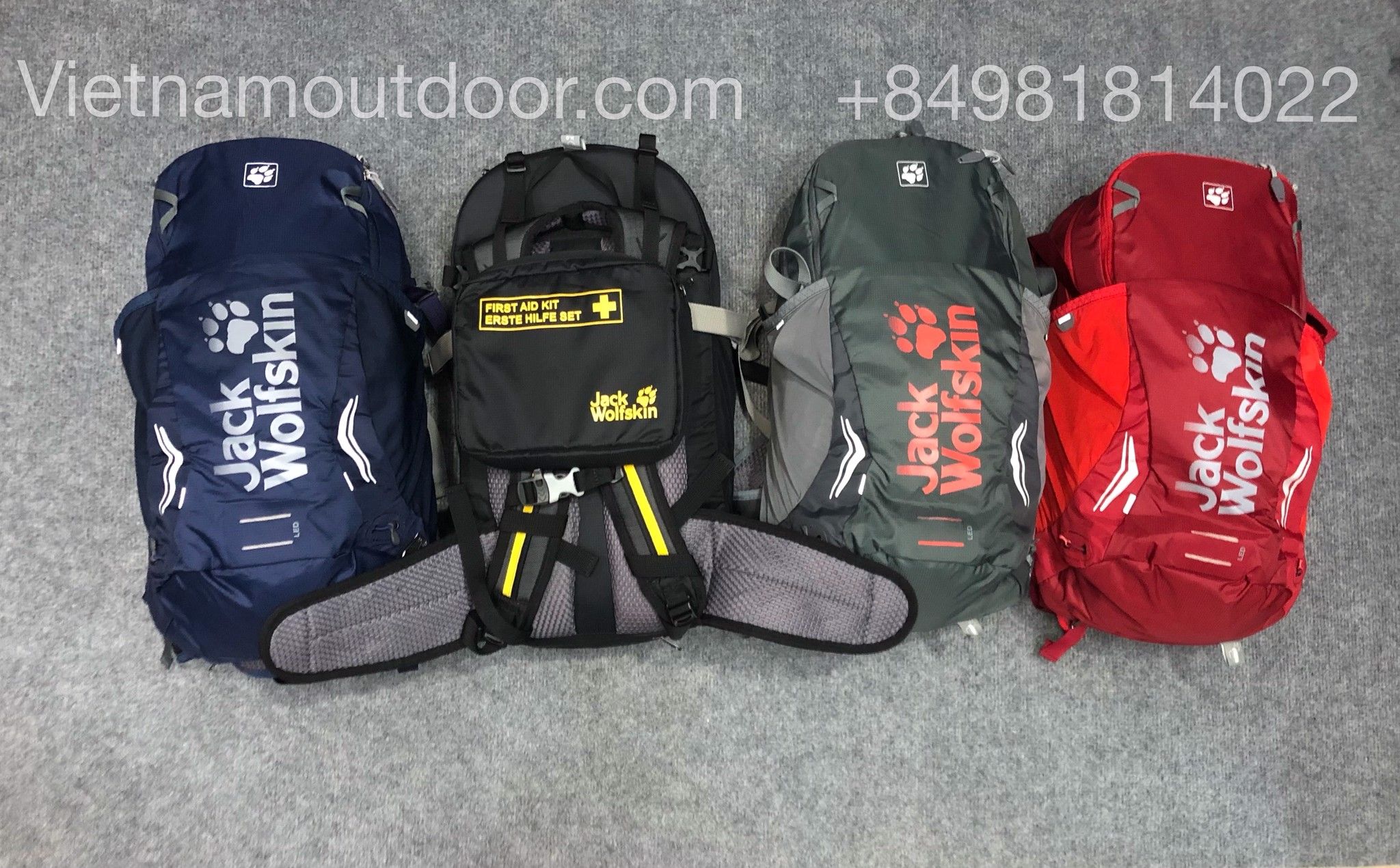  ⚡️ [ HÀNG XUẤT DƯ ]  Balo Jack Wolfskin Moab Jam 24 model  2021 - Balo phượt- Balo leo núi 