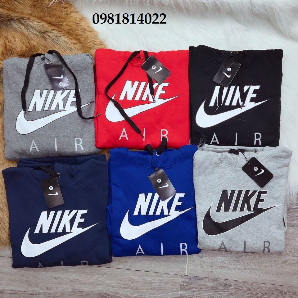 Áo hoodie logo Nike