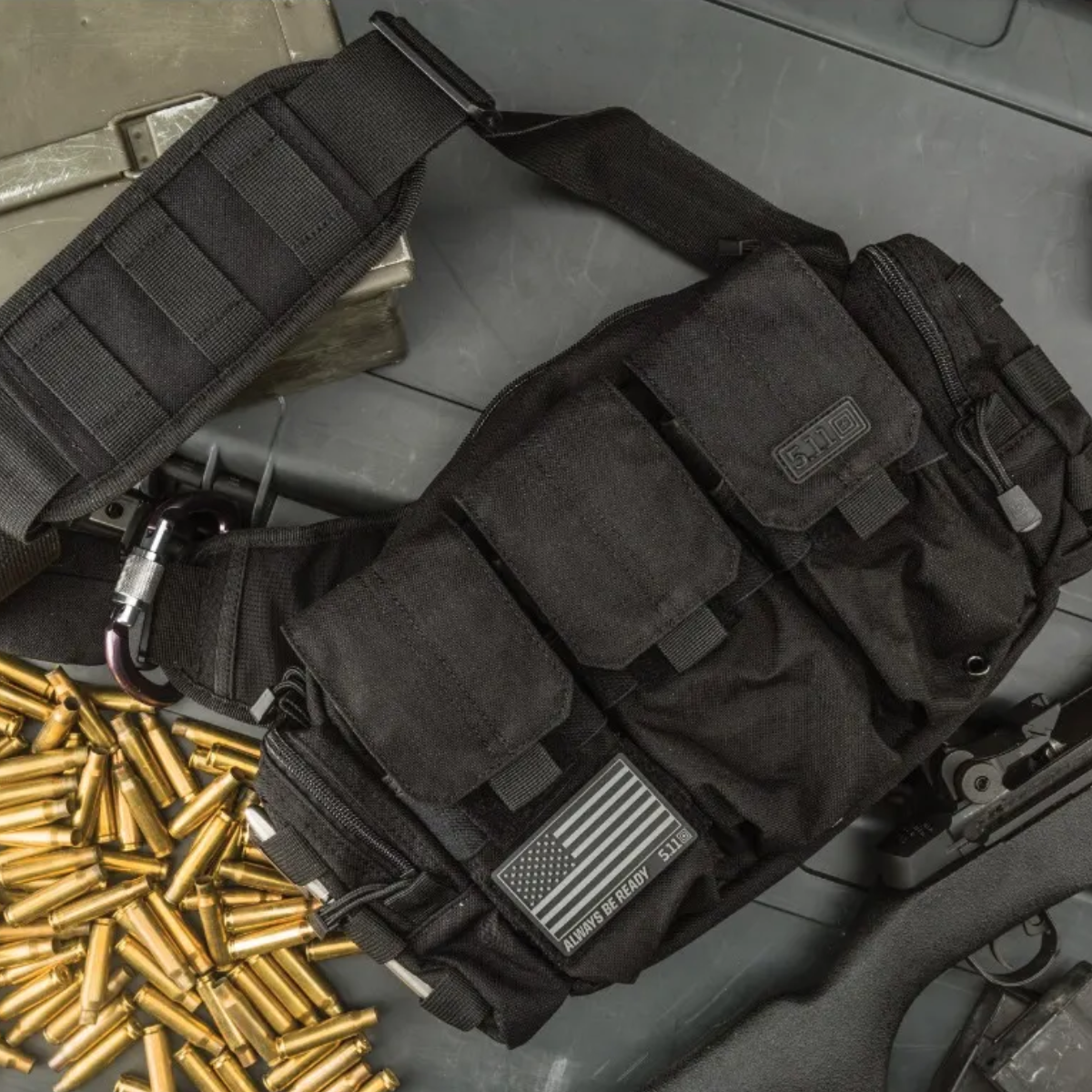 Túi Đeo Chéo Chiến Thuật Nam 5.11 TACTICAL BAIL OUT BAG 9L