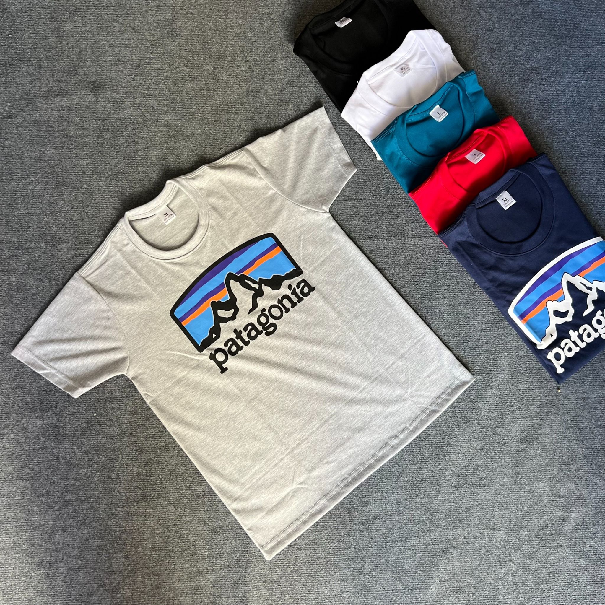 Áo Thun Unisex PATAGONIA T SHIRT Chất Vải Cotton