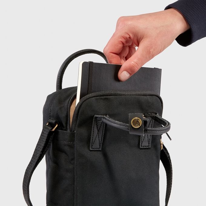 Túi Đeo Chéo FJALLRAVEN KÅNKEN NO. 2 BLACK SLING