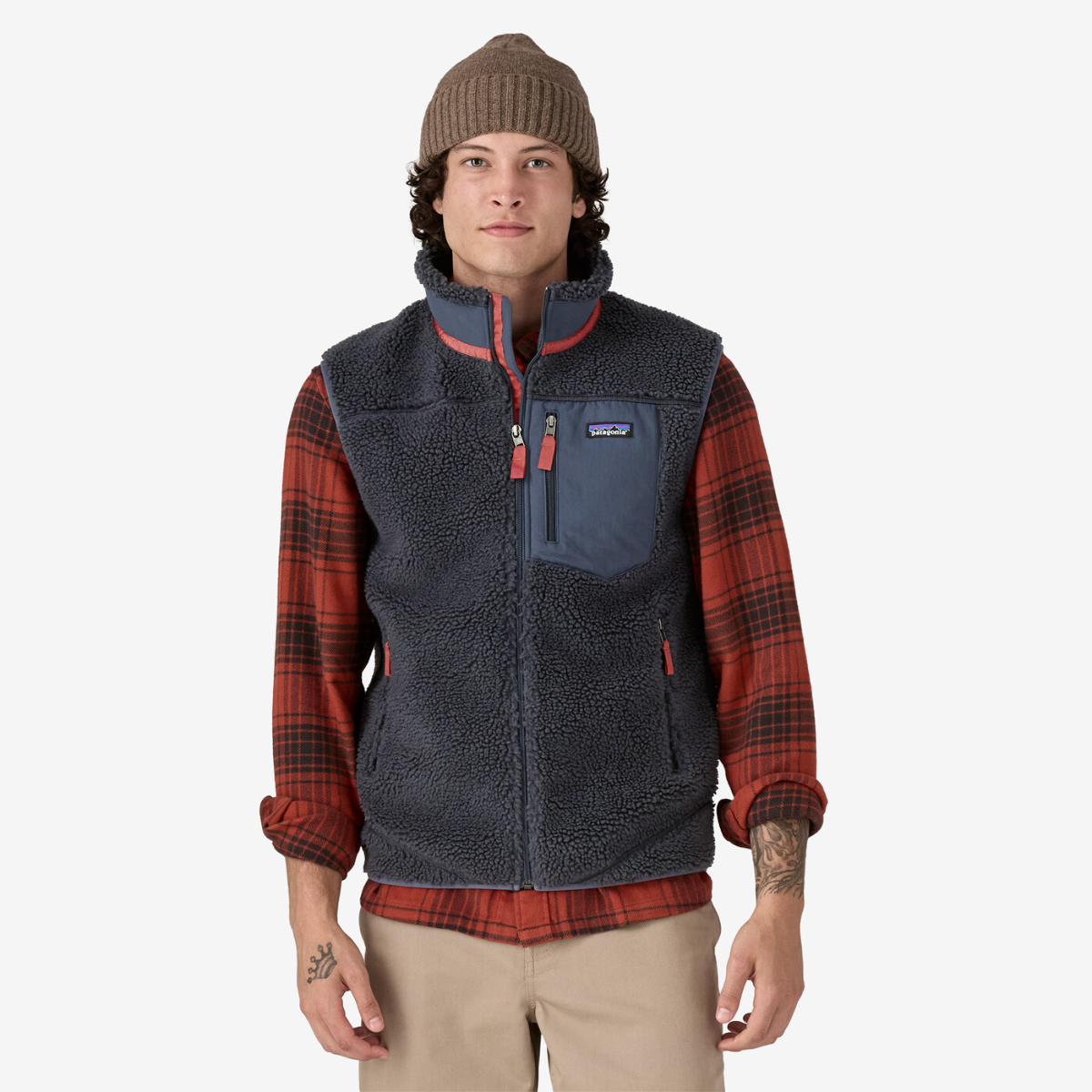 Áo Khoác Ghi Lê Lông Cừu PATAGONIA CLASSIC RETRO X FLEECE VEST