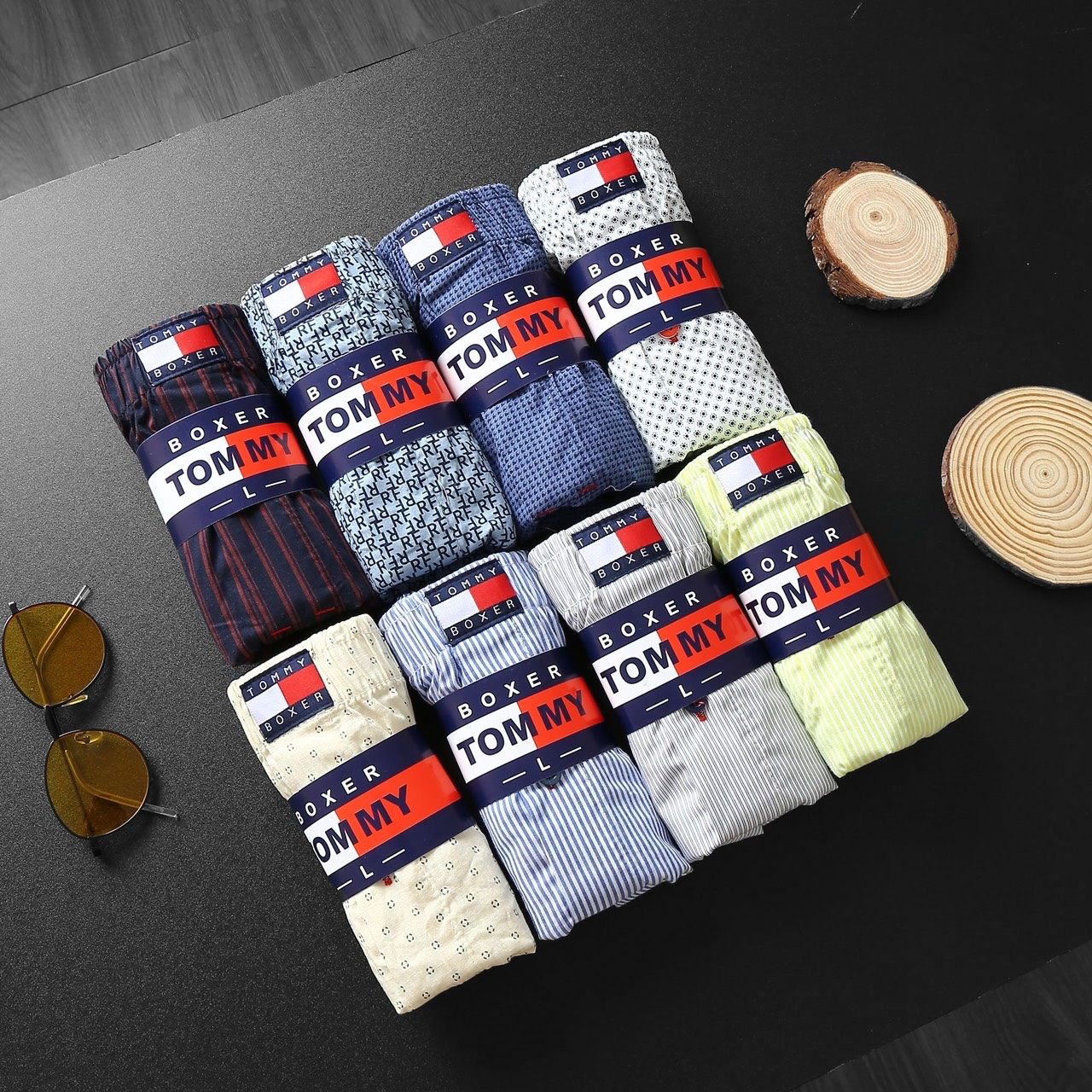 Quần Đùi Ngủ Nam Tommy - Abercrombie