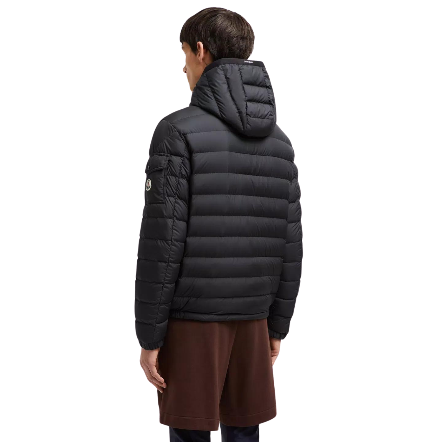 Áo Khoác MONCLER BEIGE GALION SHORT DOWN JACKET Lông Vũ Cao Cấp Chống Thấm Giữ Ấm