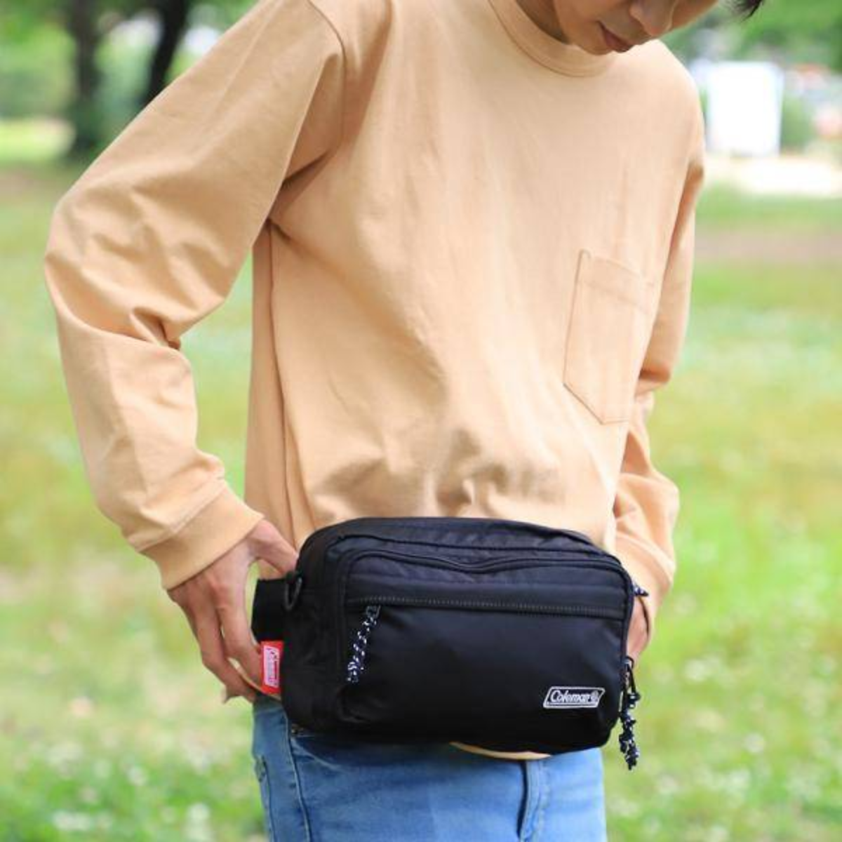 Bao Tử COLEMAN WALKER POUCH BLACK F 2000032876