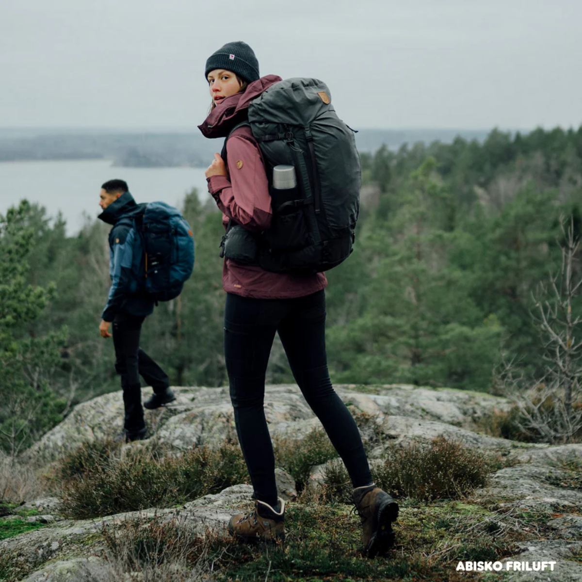 Balo Leo Núi Du Lịch FJALLRAVEN ABISKO FRILUFT 45 W