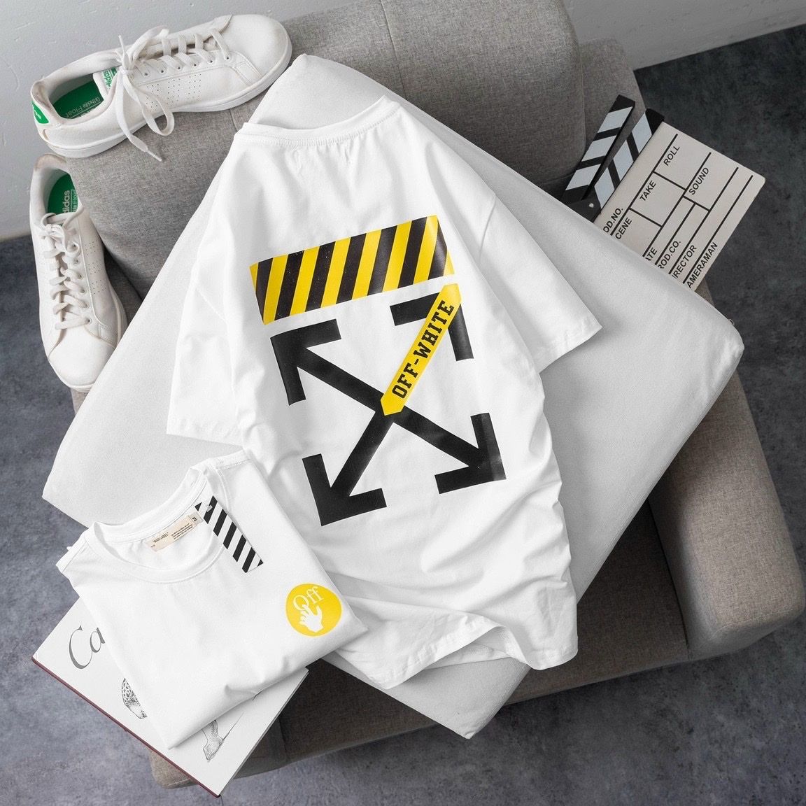 Áo Thun Off White Cao Cấp Phản Quang