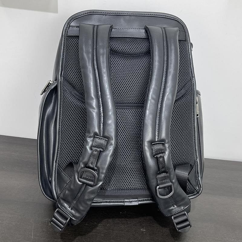 Balo Du Lịch TUMI ALPHA 3 BACKPACK LEATHER 9603173 Chống Thấm Nước Chính Hãng