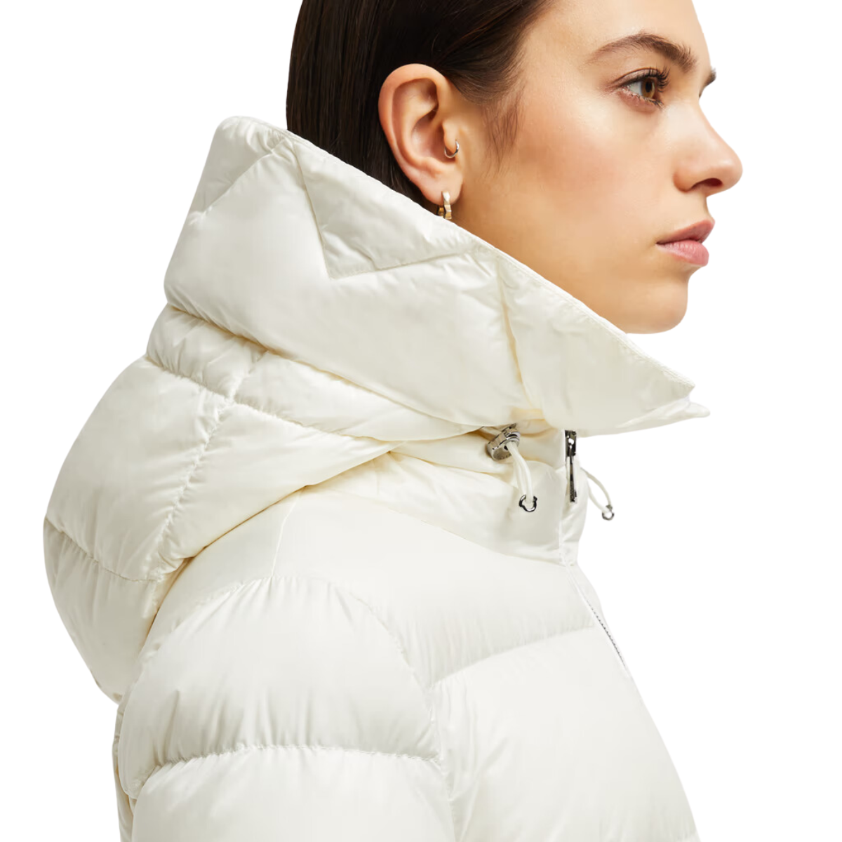 Áo Khoác Cổ Lông Nữ MONCLER BOED SHORT DOWN