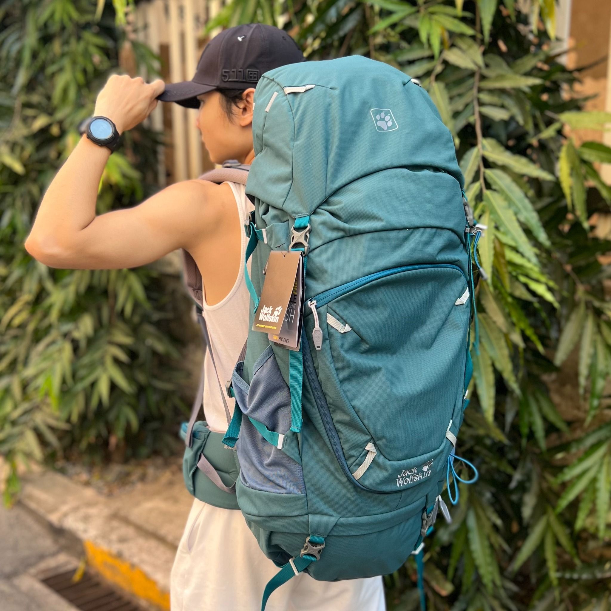  Balo Phượt Du Lịch Leo Núi Jack Wolfskin Trail 55 