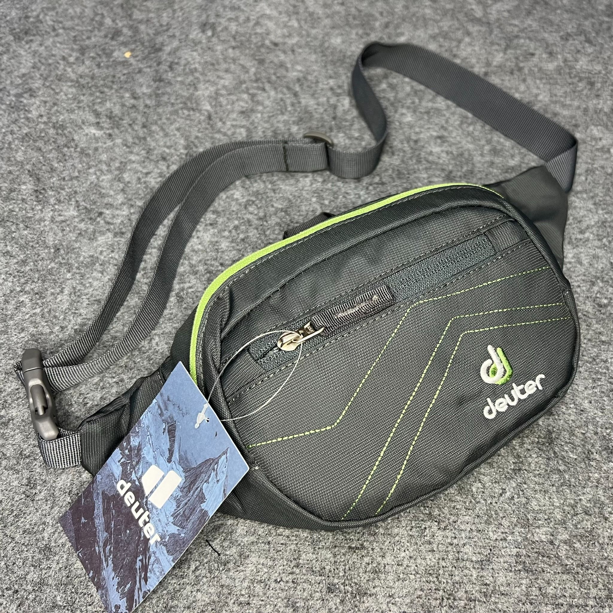 Túi đeo chéo nam nữ cao cấp Deuter Organizer Belt II 1.8L Túi bao tử nữ chất liệu siêu bền chống nước tốt