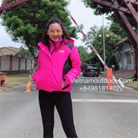 Áo khoác nữ The North Face 3 in 1 lông vũ