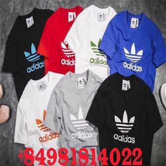  Áo thun logo adidas 3 lá 