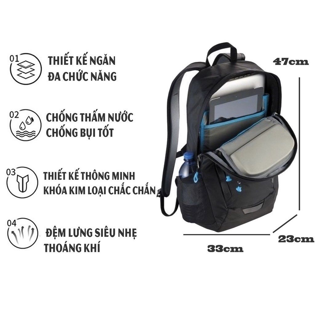 Balo laptop nam nữ Thule EnRoute™ Strut Daypack Balo du lịch có ngăn laptop 15inch trọng lượng nhẹ chất liệu vải bền chống nước tốt