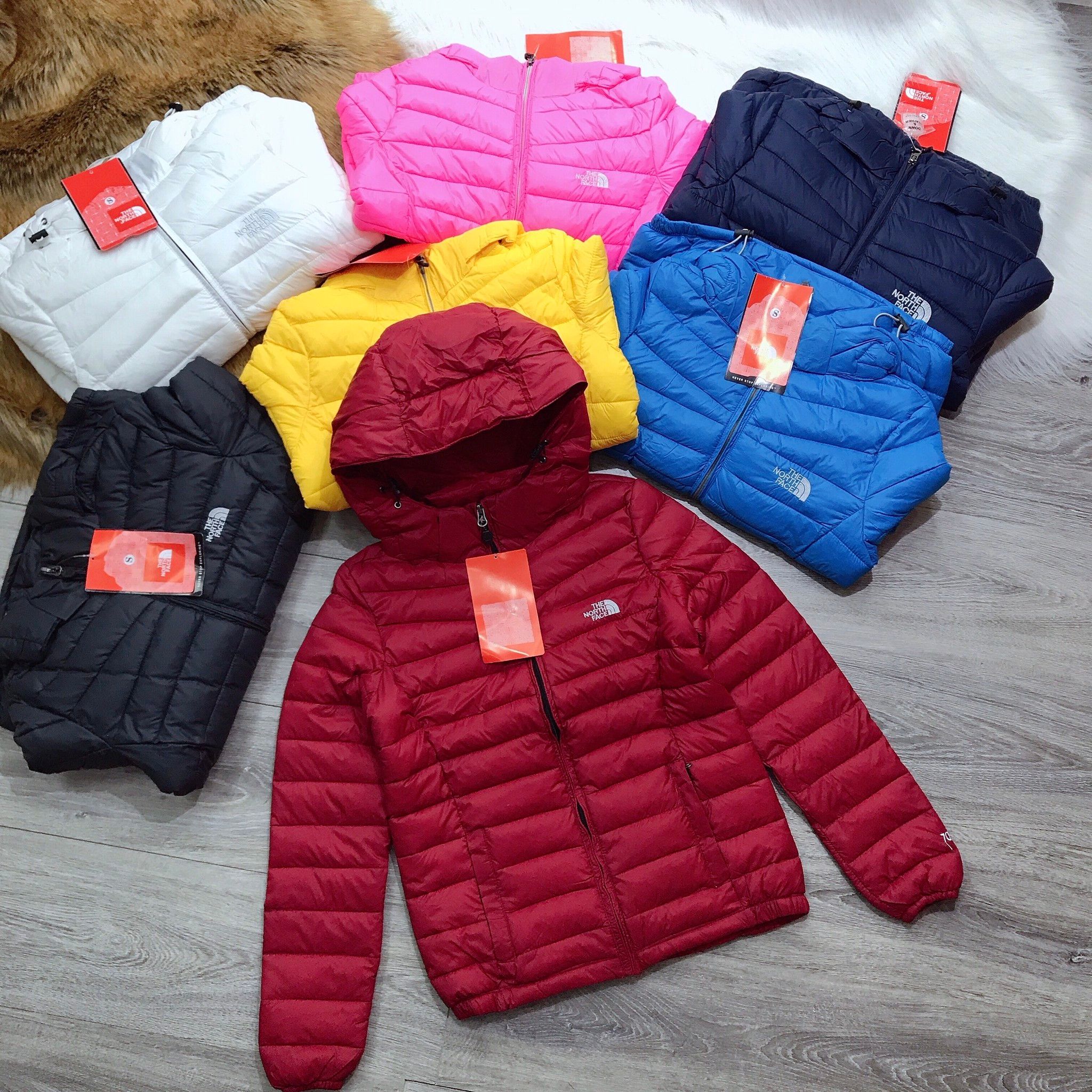 Áo khoác phao nữ The North Face siêu nhẹ gấp gọn