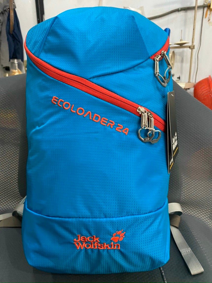  ⚡️ [ HÀNG XUẤT DƯ ]  Balo du lịch Jack Wolfskin Ecoloader 24 - Balo phuot trekking hiking leo núi xịn sò - dây đeo trợ lực tốt 