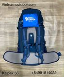  ⚡️ [ HÀNG XUẤT DƯ ] Balo Fjallraven Kaipak 58 Hiking - Balo leo núi - Balo phượt cao cấp 