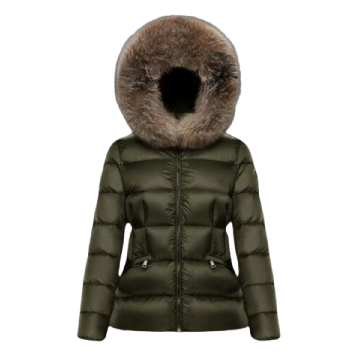 Áo Khoác Cổ Lông Nữ MONCLER BOED SHORT DOWN