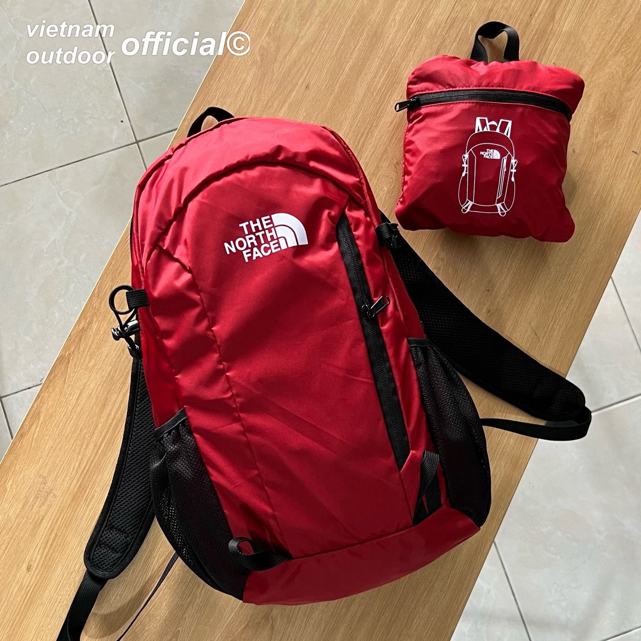 Balo Du Lịch Nam Nữ THE NORTH FACE FLYWEIGHT Balo Xếp Gọn Nhỏ Gọn