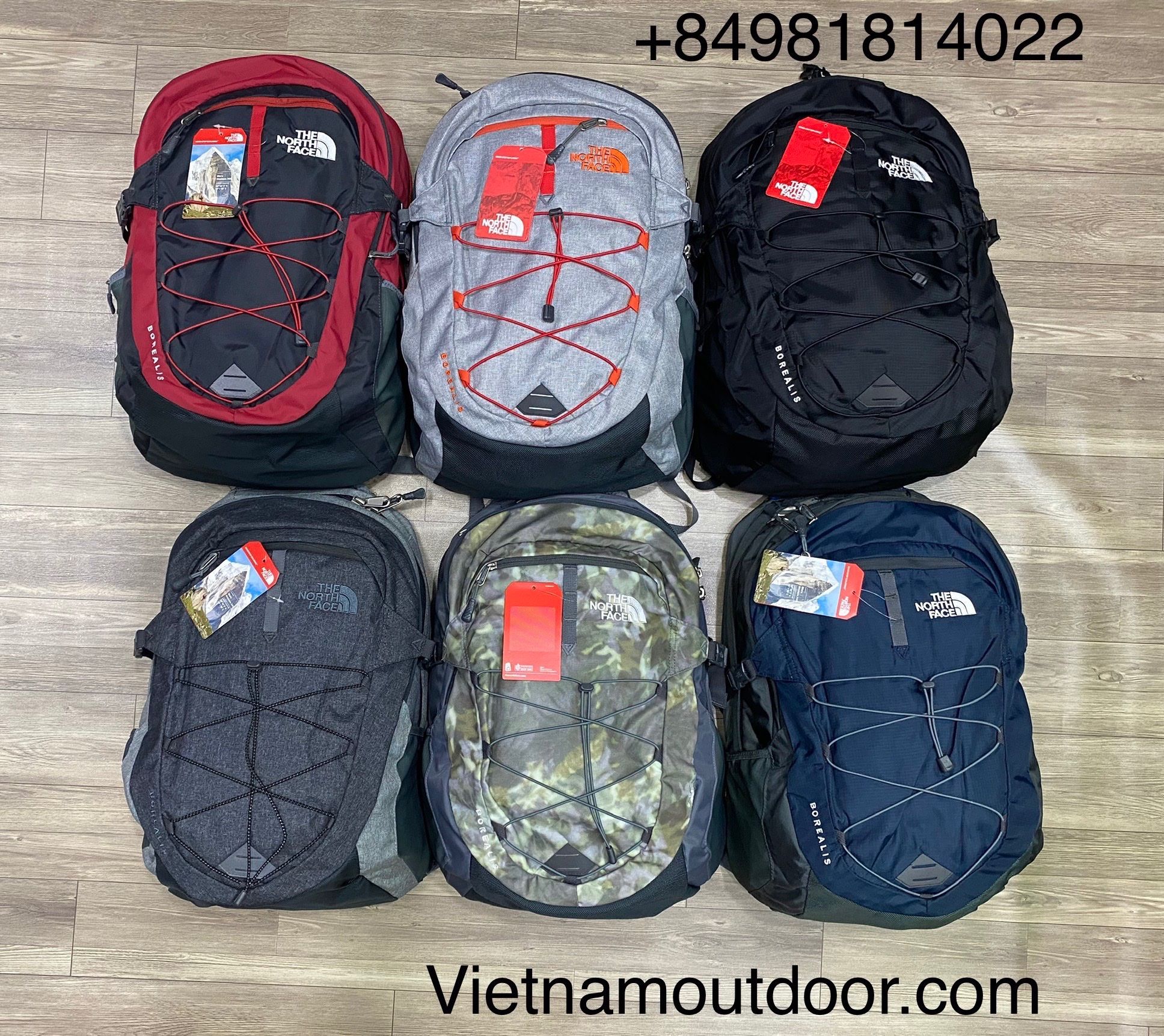  ⚡️ [ HÀNG XUẤT DƯ ] Balo Du Lịch The North Face Borealis - Balo laptop - Balo du lịch thời trang 