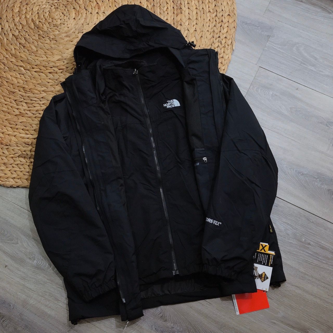  Áo Khoác 3 Lớp Nỉ Nam The North Face 