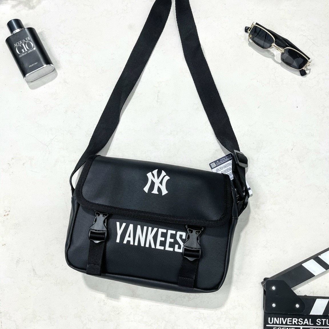  ⚡️ [ HÀNG XUẤT DƯ ] Cặp Yankees MLB 2021 - cặp laptop - cặp du lịch thời trang 
