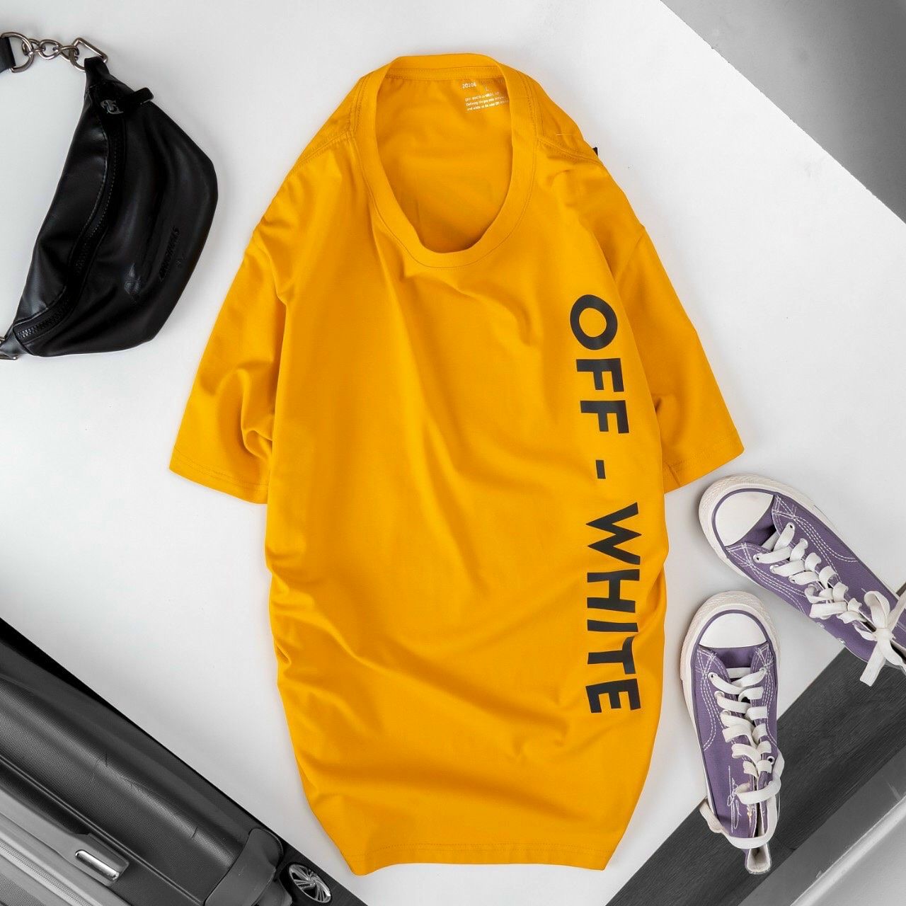 Áo Thun Off White Cao Cấp Phản Quang