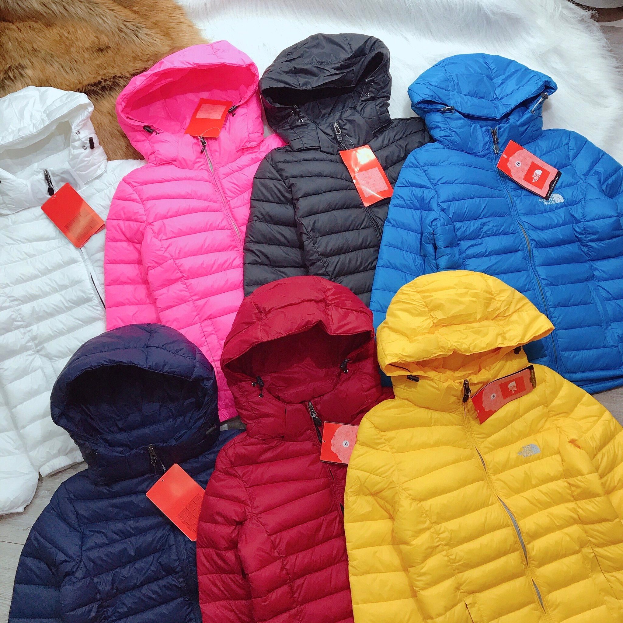 Áo khoác phao nữ The North Face siêu nhẹ gấp gọn