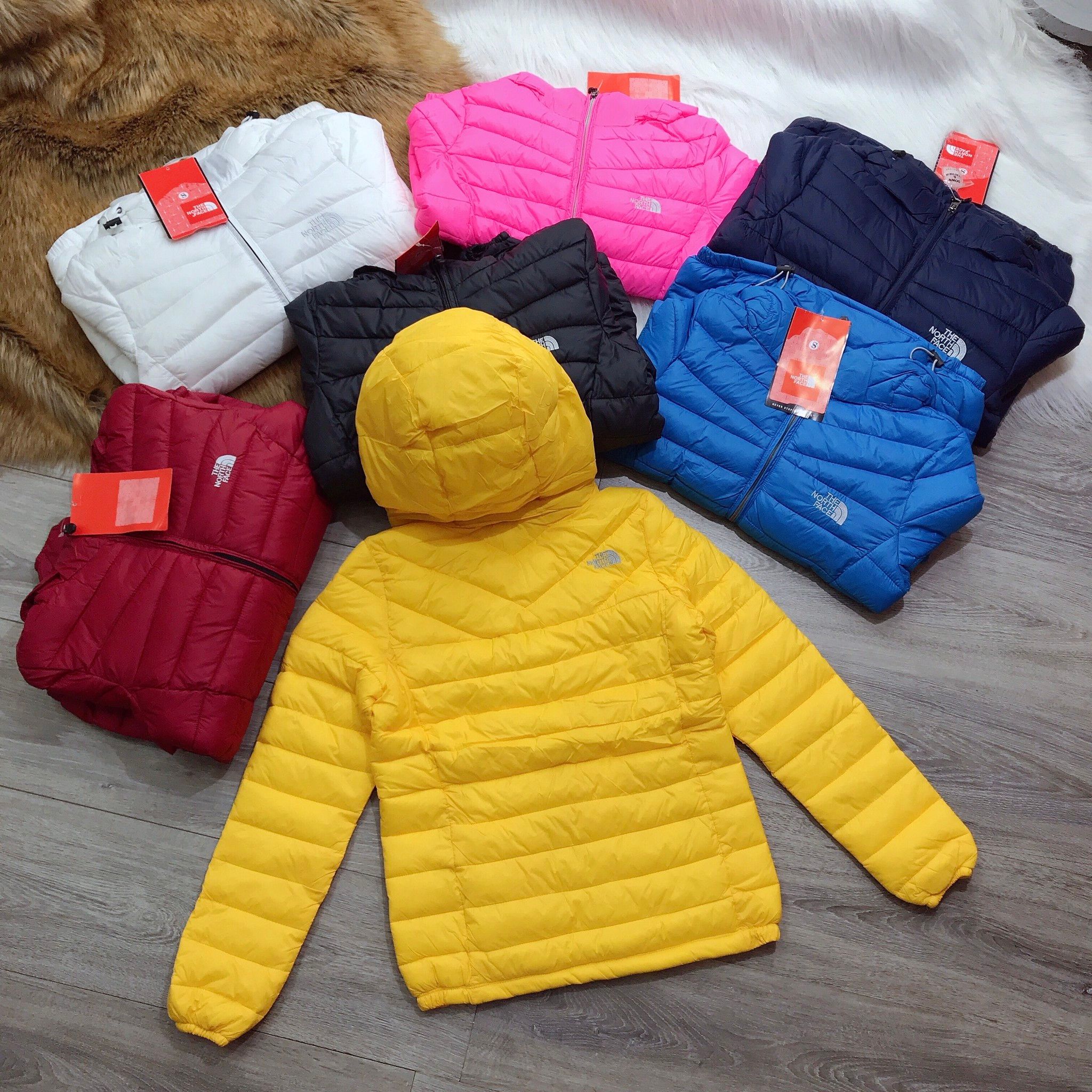 Áo khoác phao nữ The North Face siêu nhẹ gấp gọn