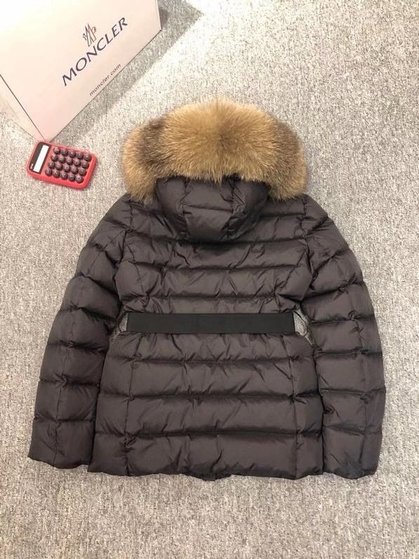  Áo Khoác Lông Vũ Nữ Moncler Nón Lông 