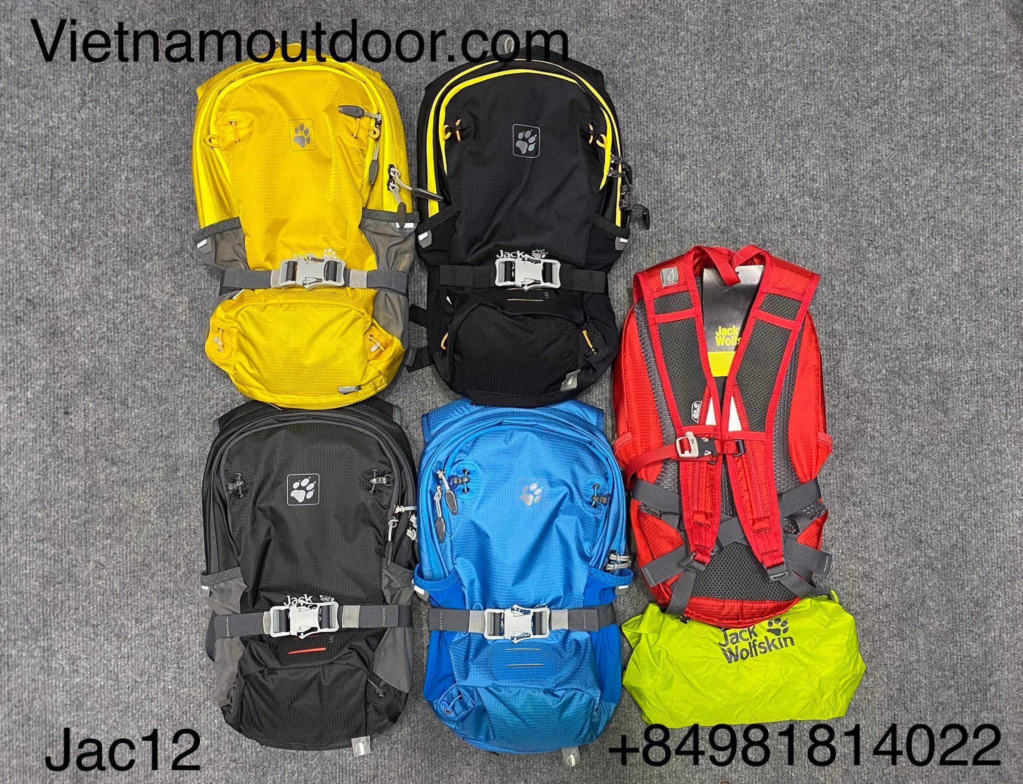 Balo Leo Núi Du Lịch JACK WOLFSKIN HAMROCK 12
