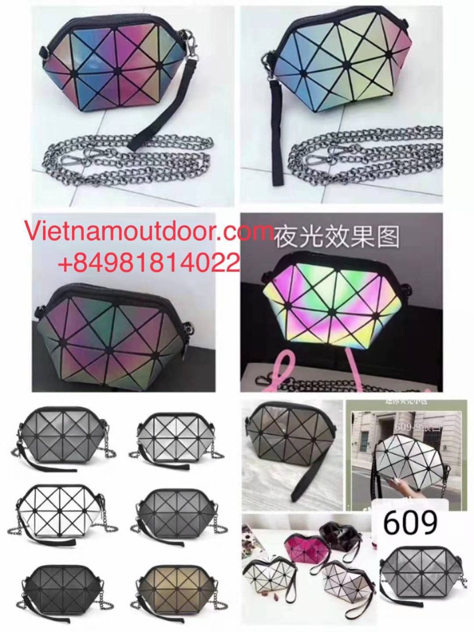 Túi Đeo Chéo Thời Trang Nữ Phản Quang