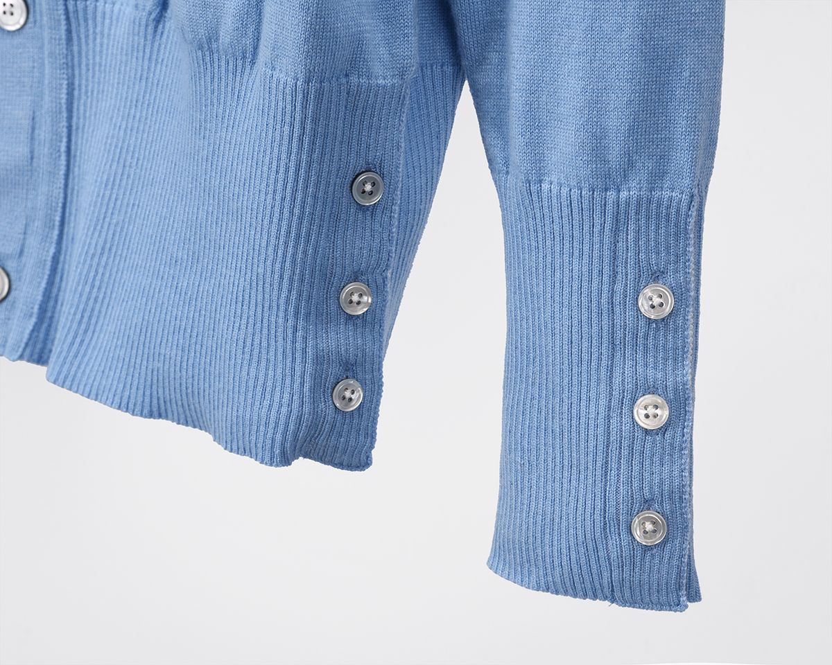 Áo Cardigan Tay Dài THOM BROWNE CASHMERE 4-BAR CLASSIC V-NECK CARDIGAN