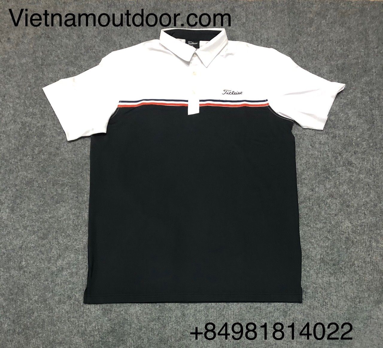 Áo Thun Thể Thao Có Cổ Titleist