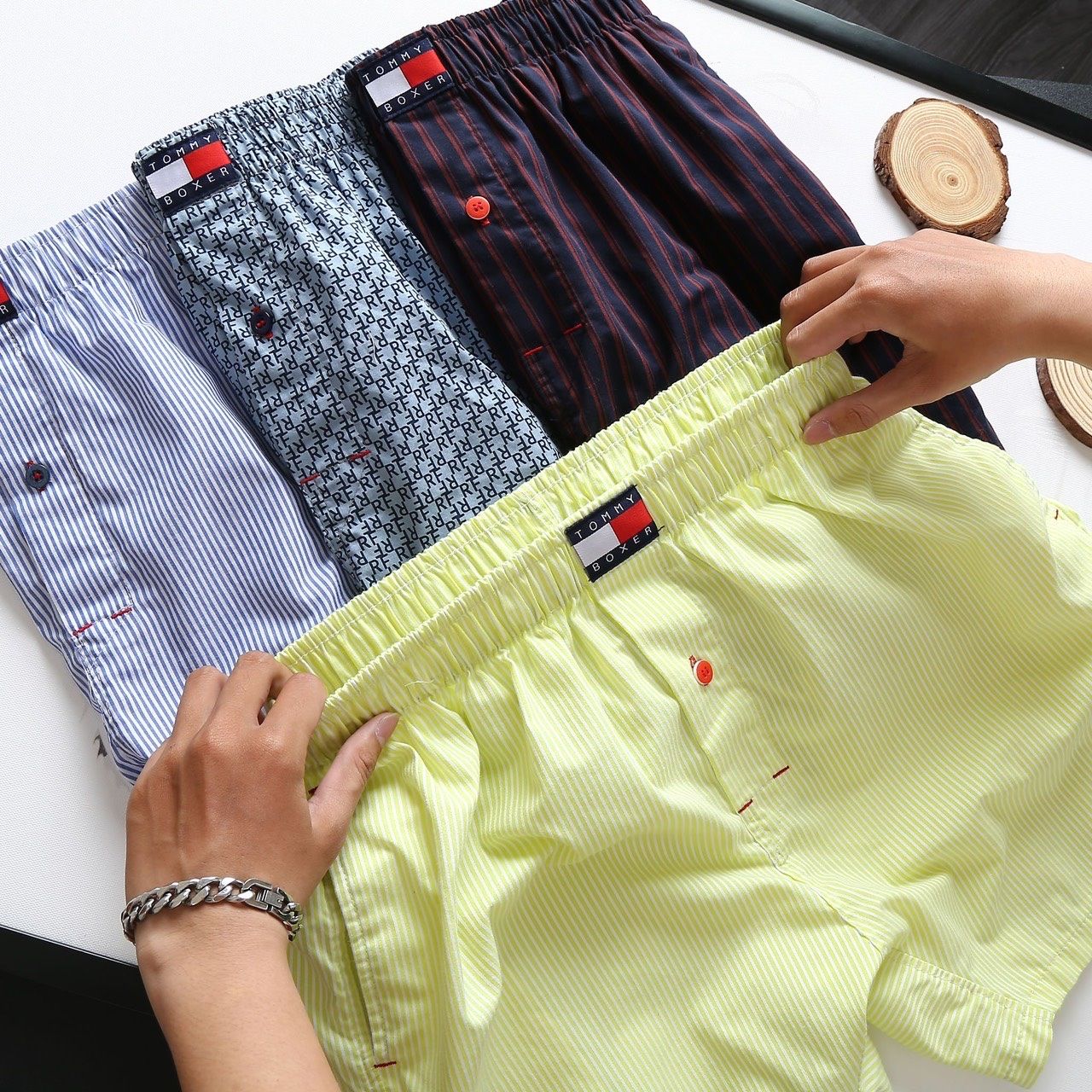 Quần Đùi Ngủ Nam Tommy - Abercrombie