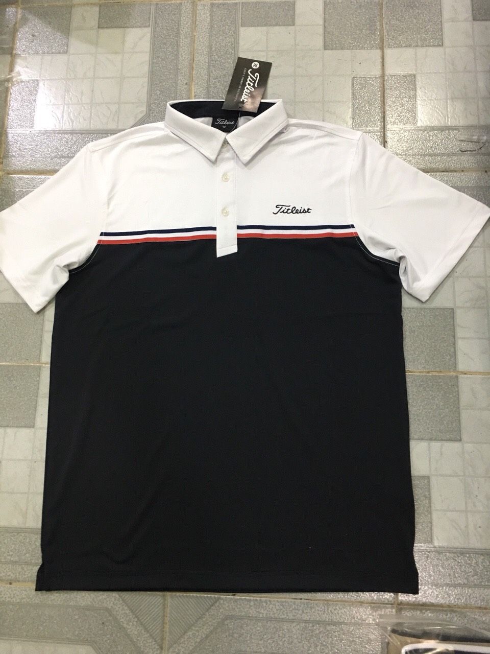Áo Thun Thể Thao Có Cổ Titleist