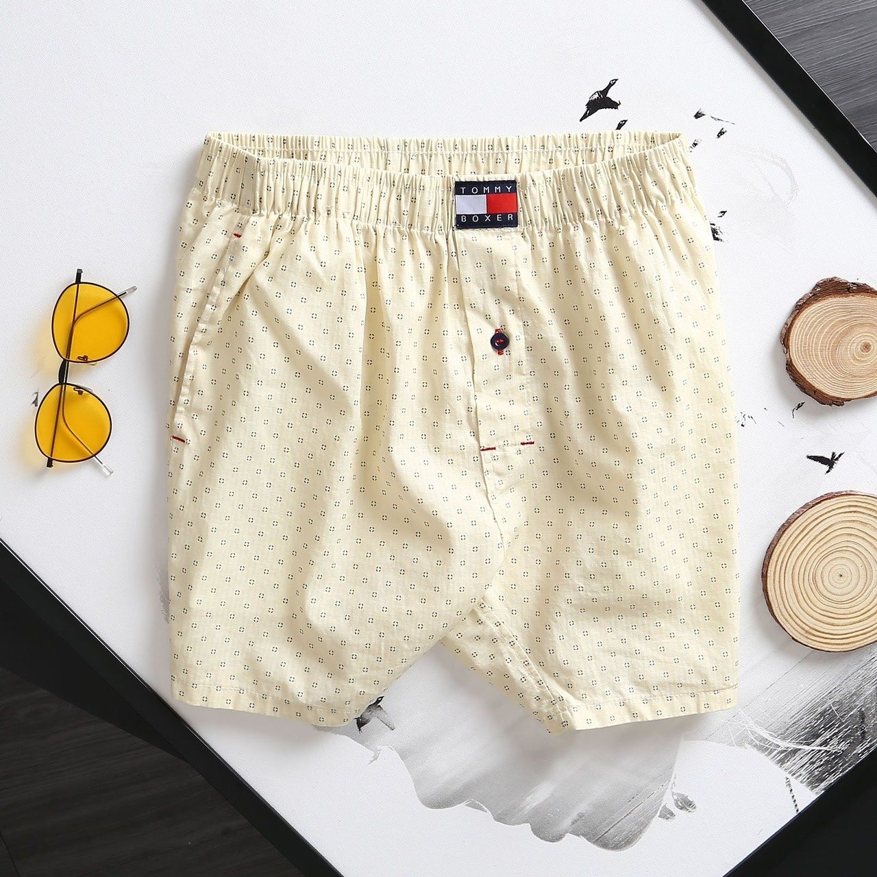 Quần Đùi Ngủ Nam Tommy - Abercrombie
