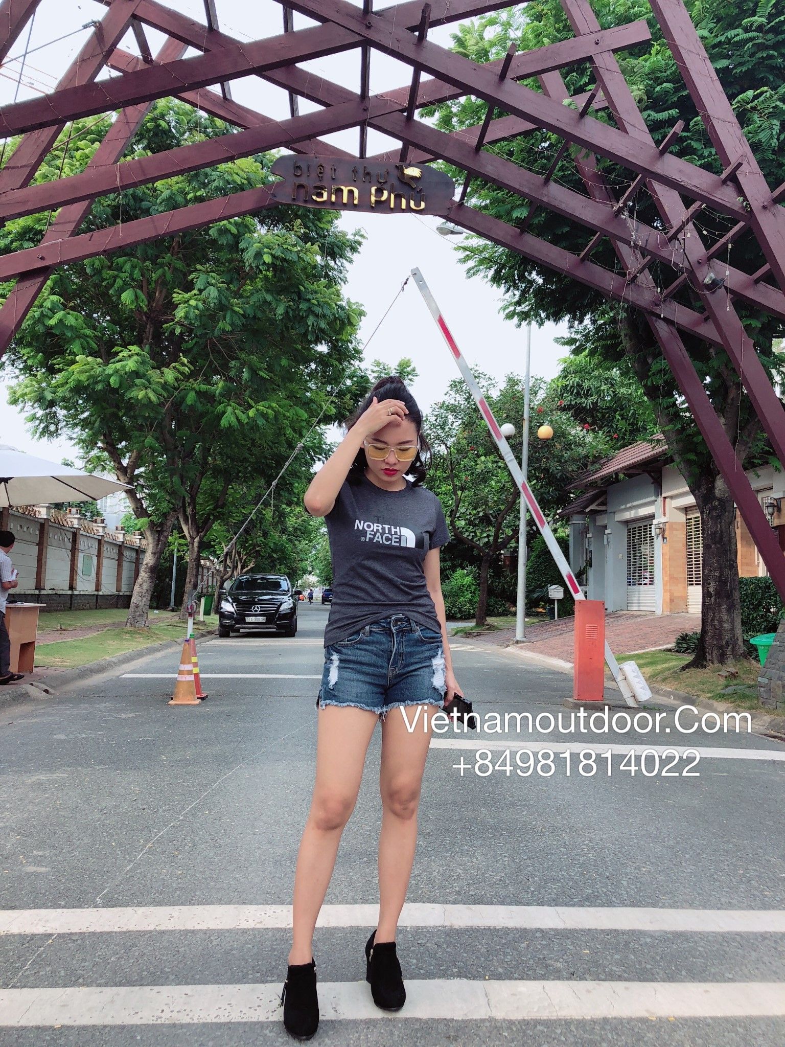 Áo thun nữ The north face hàng xuất khẩu xịn