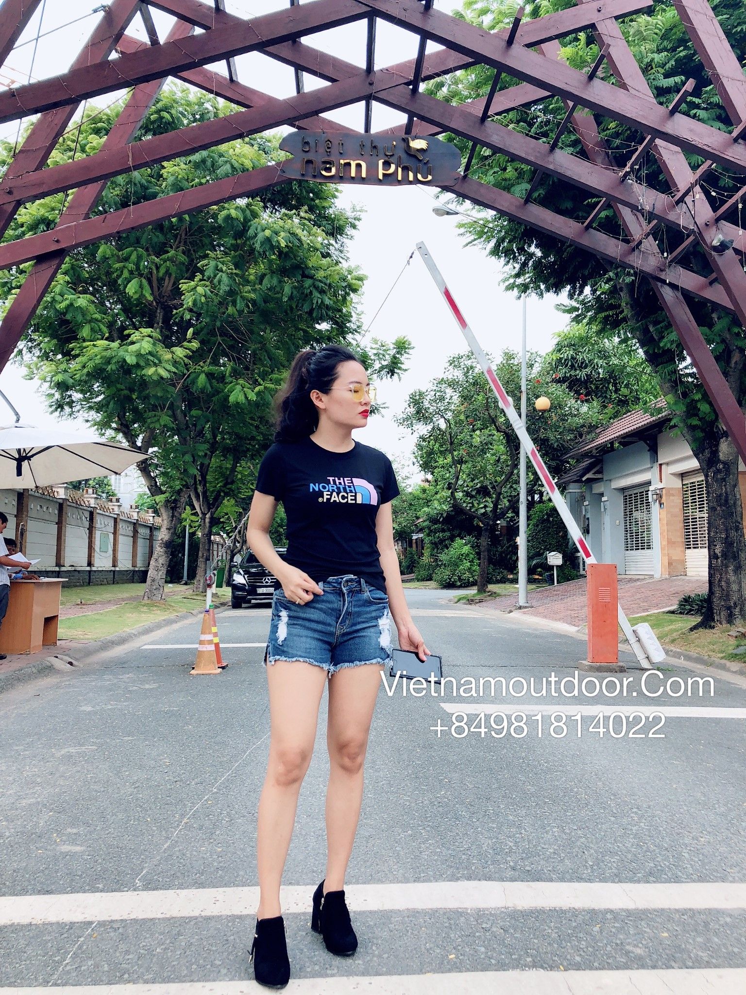 Áo thun nữ The north face hàng xuất khẩu xịn