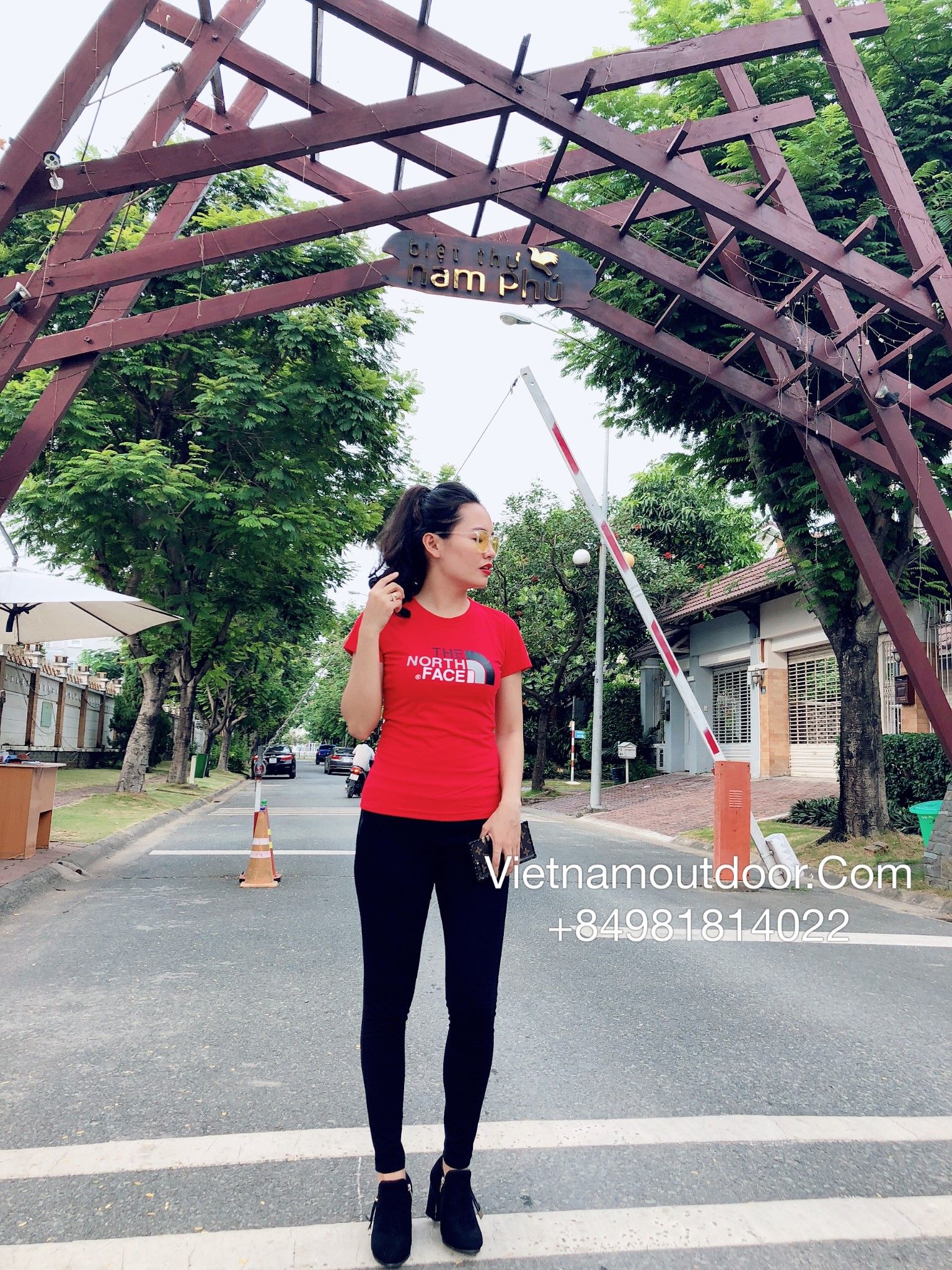 Áo thun nữ The north face hàng xuất khẩu xịn