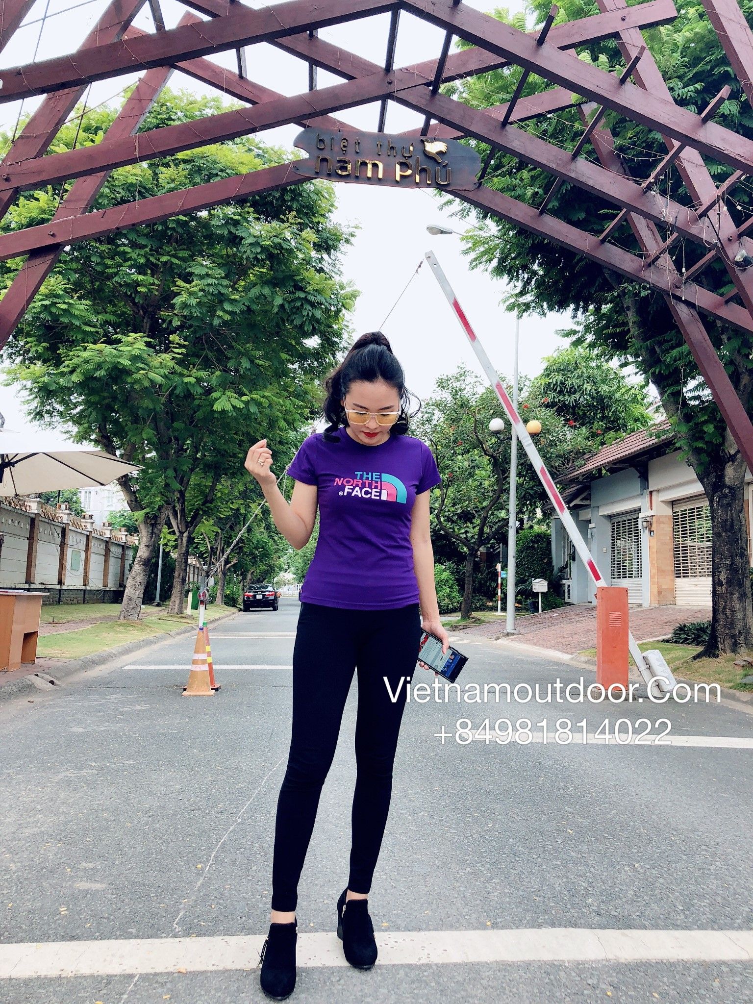 Áo thun nữ The north face hàng xuất khẩu xịn