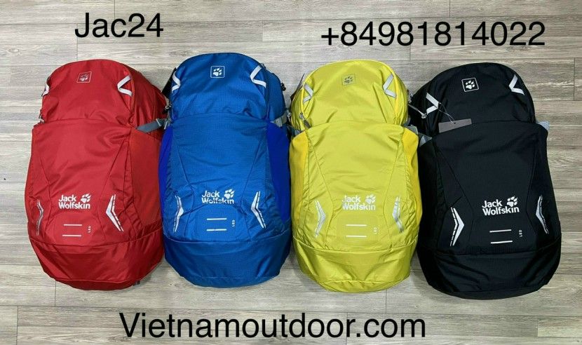  ⚡️ [ HÀNG XUẤT DƯ ]  Balo Jack Wolfskin Moab Jam 24 model  2021 - Balo phượt- Balo leo núi 