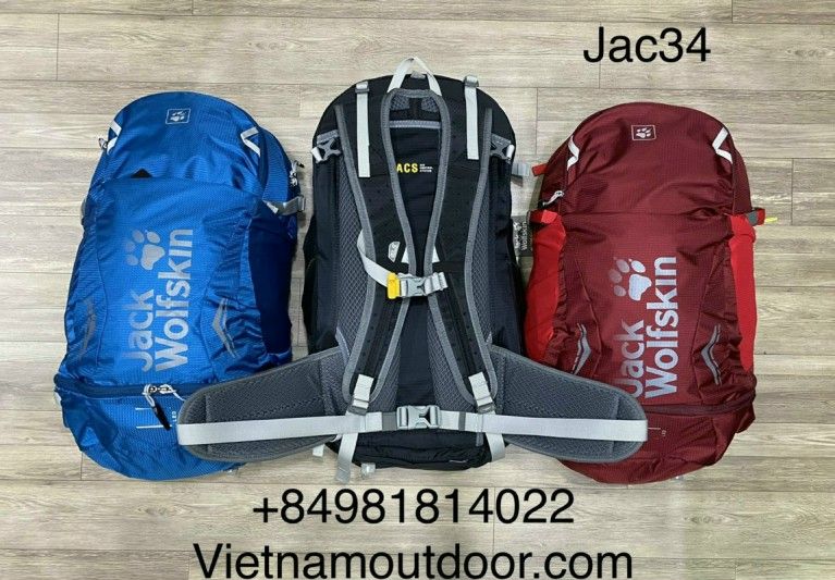  ⚡️ [ HÀNG XUẤT DƯ ]  Balo Jack Wolfskin Moab Jam 34 model 2021 